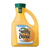 Simply Orange Orange Juice Calcium Pulp Free Picture